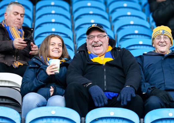 Mansfield Town Fans - Pic Chris Holloway