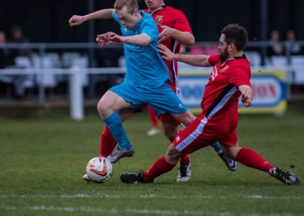 George Milner in action for Clipstone (Pic: Andy Sumner)