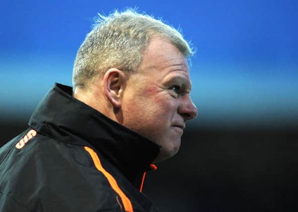 Stags' new manager Steve Evans.