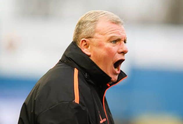 Mansfield Town's Manager Steve Evans - Pic Chris Holloway
