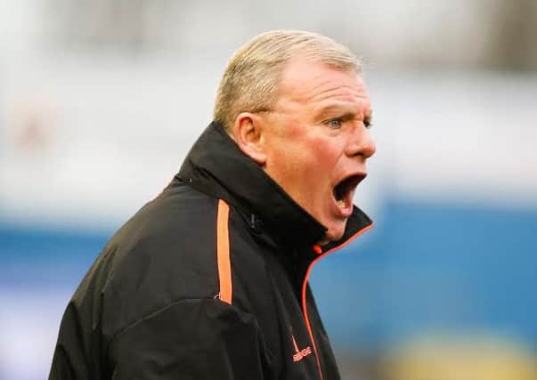 Mansfield Town's Manager Steve Evans - Pic Chris Holloway