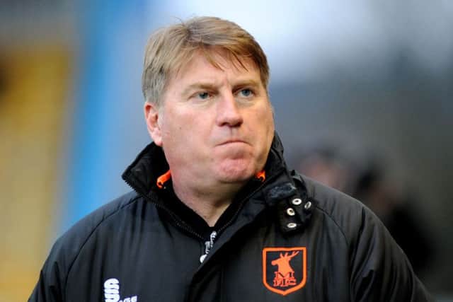 Mansfield Town assistant manager, Paul Raynor.