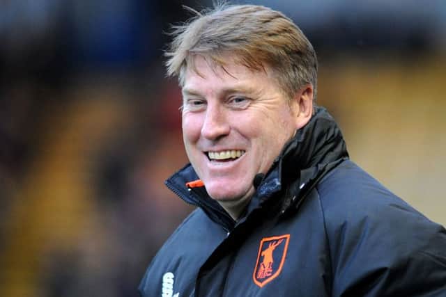 Mansfield Town assistant manager, Paul Raynor.