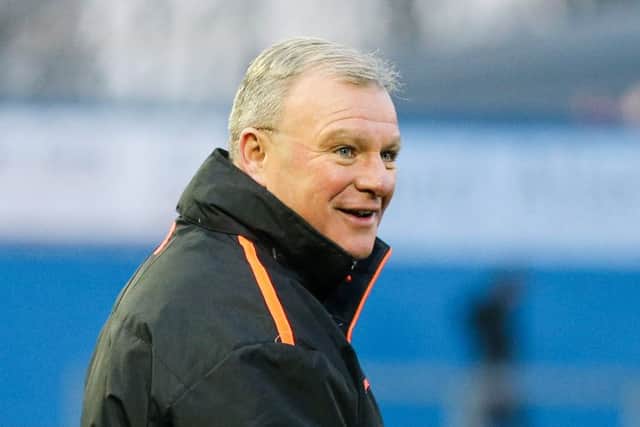 Mansfield Town's Manager Steve Evans - Pic Chris Holloway