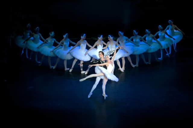 Tableaux. Swan Lake act 2.  Natalya Romanova.  Vadim Lolenko