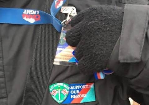 Fundraisers did not have named ID badges and did not delcare that they were on contract, raising on behalf of the charity.