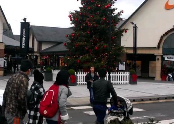 McArthur Glen Designer Outlet East Midlands, off junction 28, of the M1,  which enjoyed a bumper Christmas and New Year.