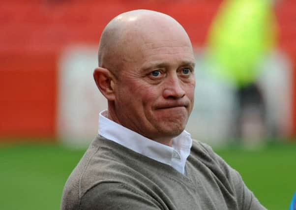Alfreton Town manager Nicky Law.