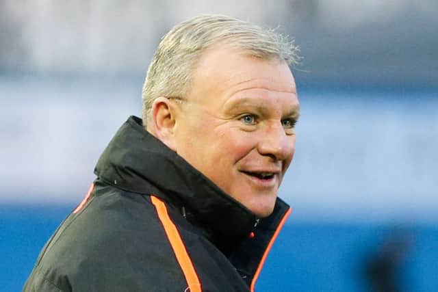 Mansfield Town's Manager Steve Evans - Pic Chris Holloway