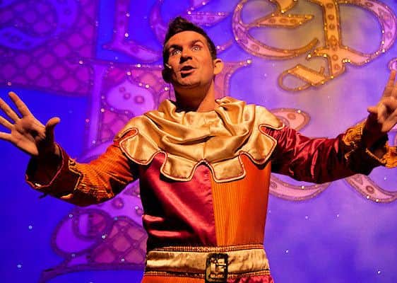 Adam as Silly Billy in Sleeping Beauty.