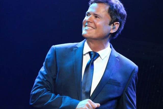 Donny Osmond is live at Nottingham Arena
