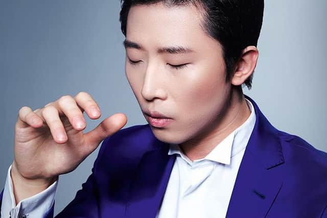 Pianist Ji Liu performs at Nottingham's Royal Concert Hall