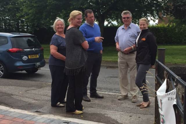 Mark Spencer meets residents in Blidworth