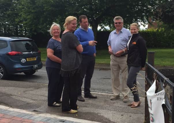 Mark Spencer meets residents in Blidworth