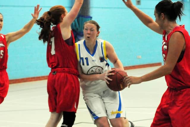 Assistant coach Alison Bridge, who felt Giants could be proud of their performance.