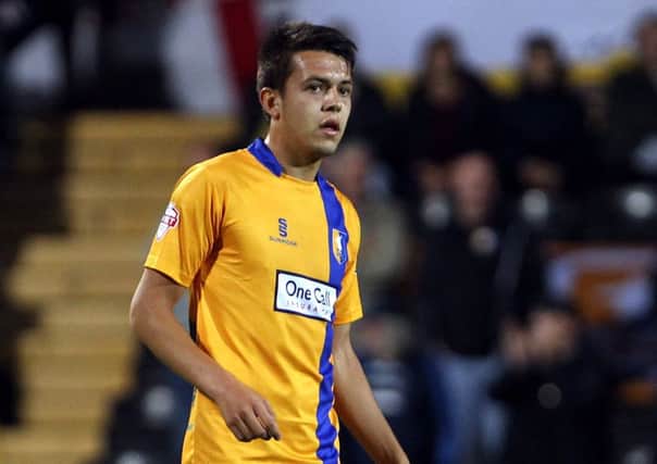 Mansfield Town's Jack Thomas - impressed for the reserves against Notts.
Picture by Dan Westwell