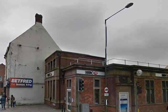 Alfreton's HSBC branch is to close. Photo - Google Street View.