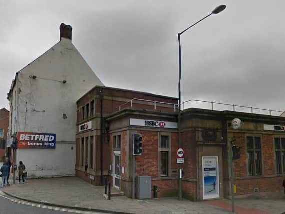 Alfreton's HSBC branch is to close. Photo - Google Street View.