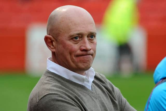 Alfreton Town manager, Nicky Law.