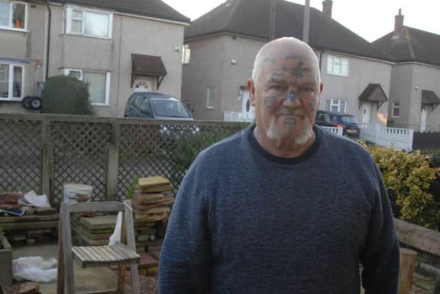 Thomas Fell has been installing his own flood protection measures after his house was swept with water.