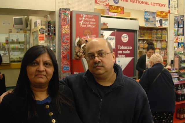 Newsagents Alka and Kal Bhatt remember when the area was hit by rains and said authorities weren't quick enough to act.