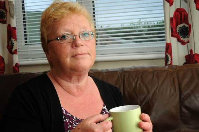 Patricia Bonser who has had to move in with her daughter following a house fire.