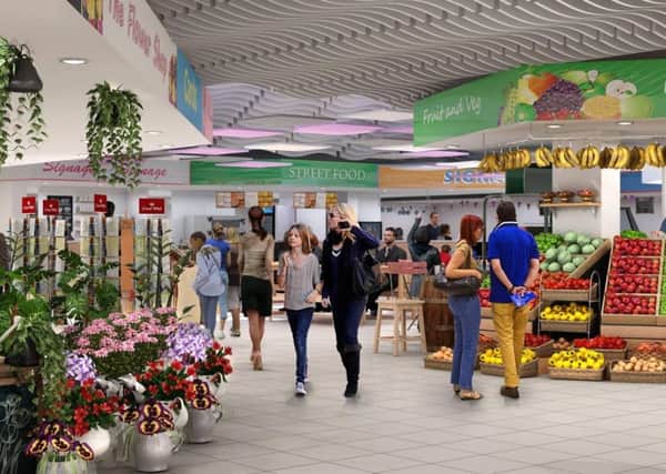 Shopping at the popular Idlewells indoor market in Sutton, which is undergoing a makeover.