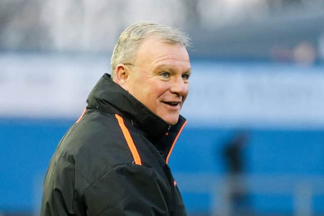 Mansfield Town's Manager Steve Evans - Pic Chris Holloway