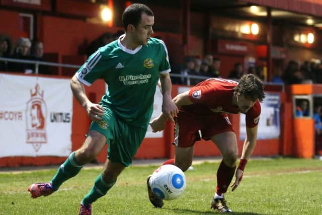 IN PICTURE: Paul Clayton.
SPORT: LEAD: Alfreton Town FC v Worcester City. National League North match at the Impact Arena Stadium, Alfreton. Saturday 21st January 2017.
PHOTOGRAPHER: MARK FEAR - MARK FEAR PHOTOGRAPHY. CONTACT markfearphotographer@outlook.com (+44) 753 977 3354