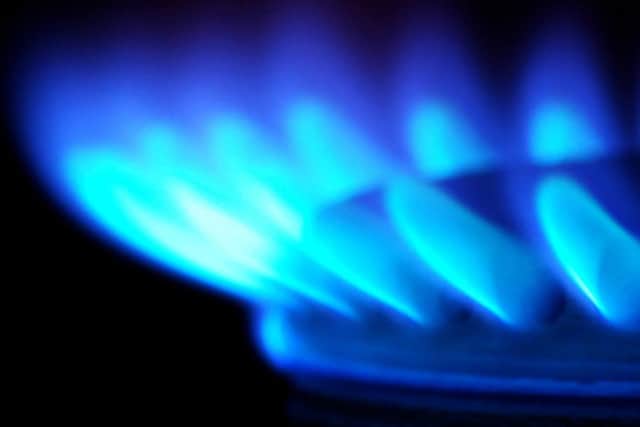 Gas flame