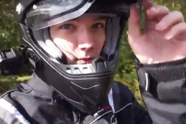 Lewis edited together footage filmed on his Go-Pro and while playing games. (Source: YouTube).