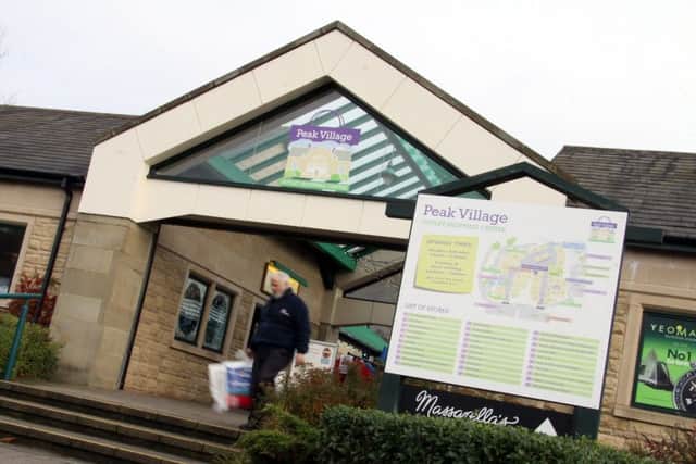 An eerily silent 'ghost plane' has now been spotted twice over the Peak Shopping Village in Rowsley.