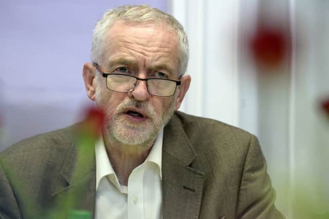Jeremy Corbyn, leader of the Labour Party.