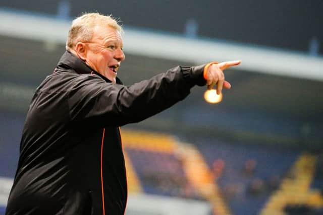 Mansfield Town's Manager Steve Evans - Photo by Chris Holloway