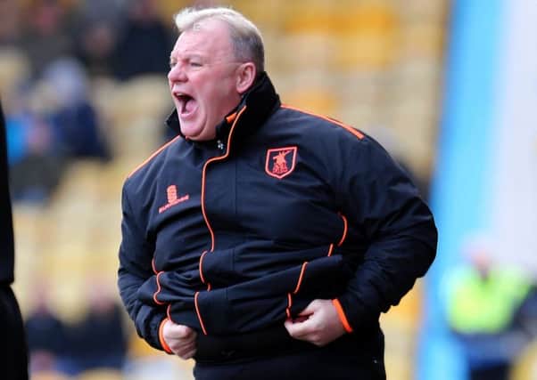 Mansfield Town Manager Steve Evans 
Picture by Dan Westwell