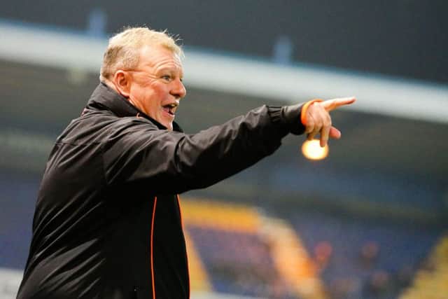 Mansfield Town's Manager Steve Evans - Photo by Chris Holloway