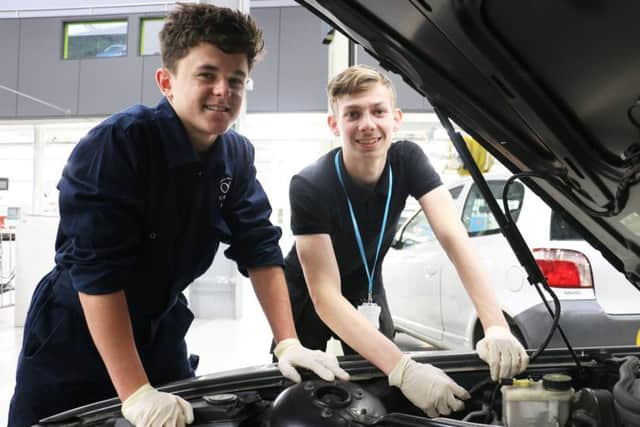 The college has a proud tradition of training apprentices.
