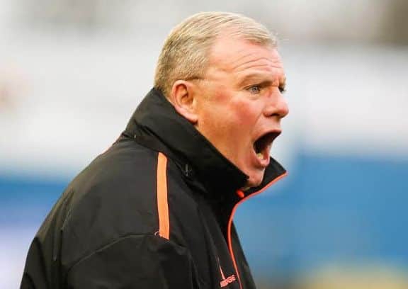 Mansfield Town's Manager Steve Evans - Pic Chris Holloway