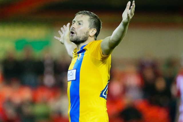 Mansfield Town's Jamie McGuire - Pic by Chris Holloway