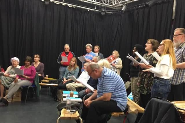 Do you fancy joining in a singer Workshop tomorrow?