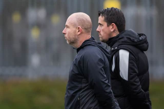 Clipstone Welfare manager Ian Cotton and his assistant, Michael Wain. Photo: Andy Sumner