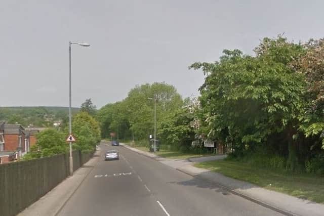 Crash in Sutton.