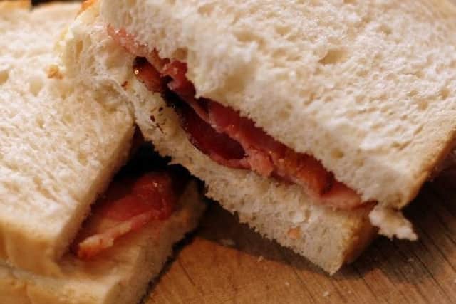 The humble bacon sandwich.