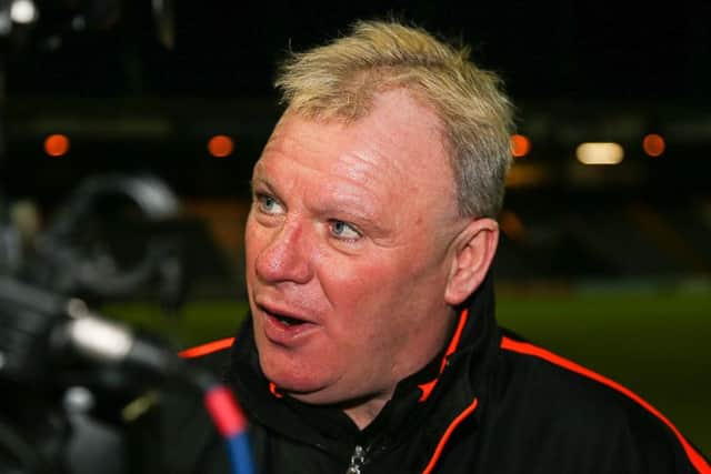 Mansfield Town's Manager Steve Evans - Photo by Chris Holloway