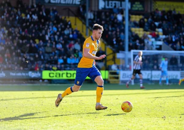 Mansfield Town's Ben Whiteman - Pic by Chris Holloway