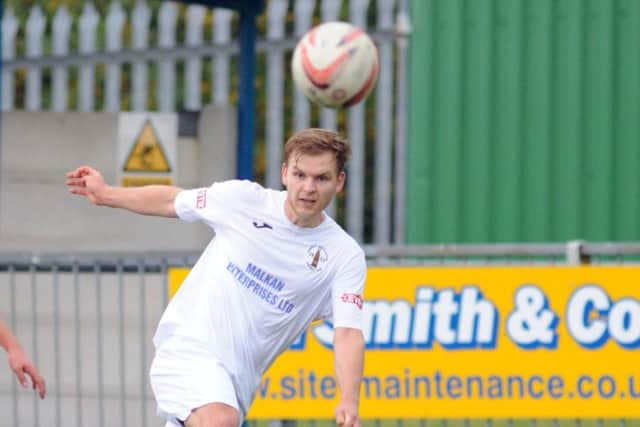 Rainworth Miners' Welfare's Matt Sykes had a hand in both goals.