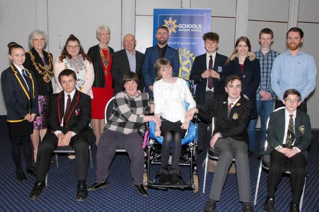 Mansfield courage awards by the rotary club of Mansfield