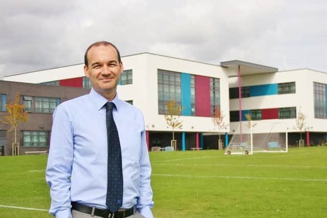 Head teacher Mark Cottingham, who says money should be spent on existing schools, not new grammar schools.