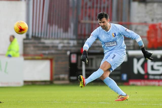 Mansfield Town's Scott Shearer - Pic Chris Holloway