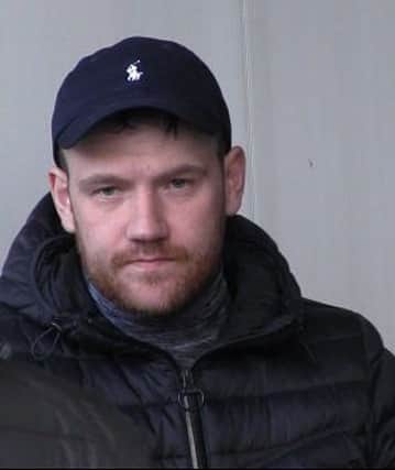 Police officers are keen to speak to this man following football-related disorder at a Mansfield Town match.